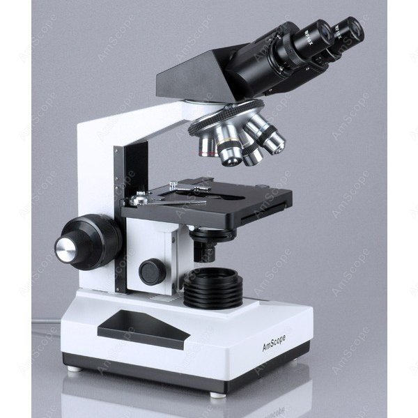 Microscope Compound 40X - AmScope B490 Series Biological Darkfield Binocular