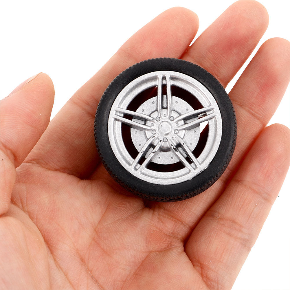 Science Project Robot - 4Pcs Rubber Wheels for DIY Car