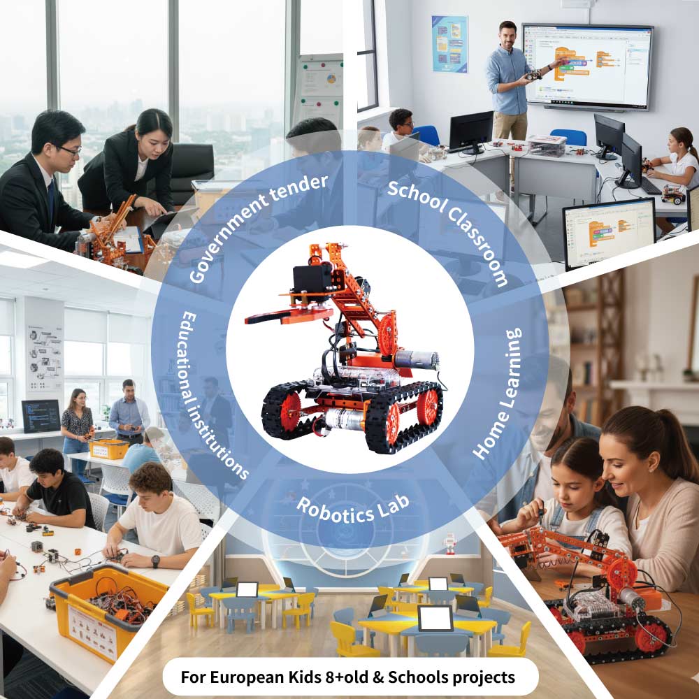 Advanced Multi-model Diy Progr - Science Robot reseña y precio