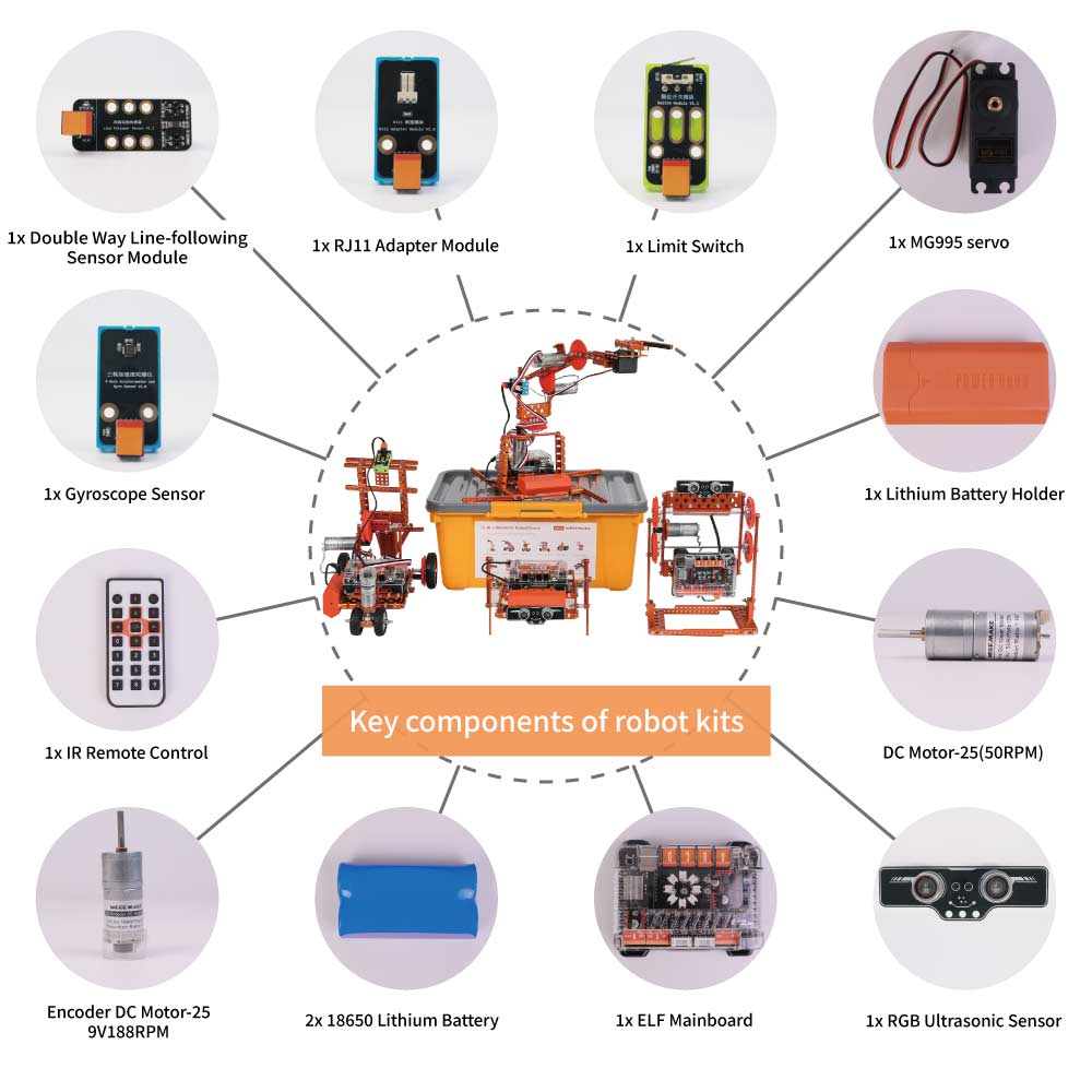 Advanced Multi-model Diy Progr - Science Robot reseña y precio