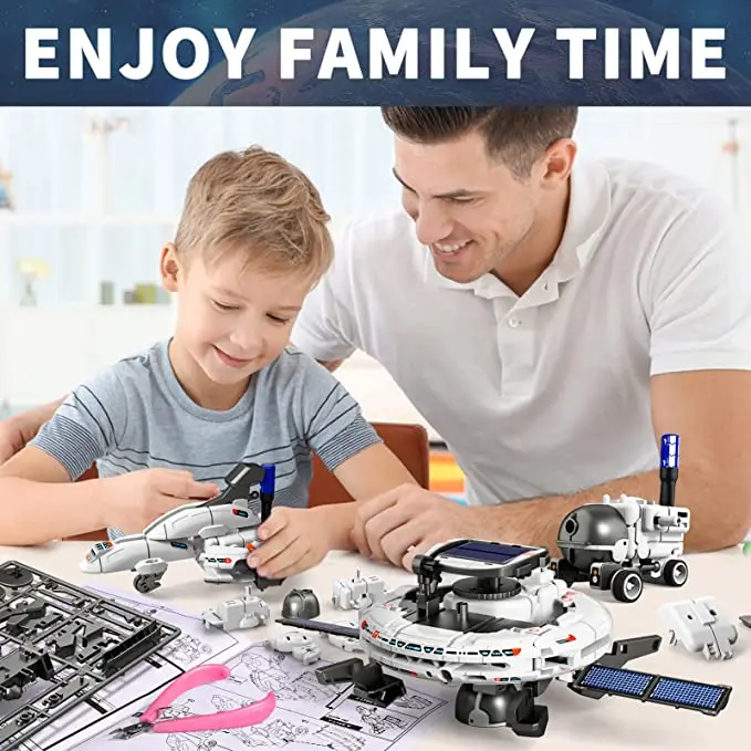 12 in 1 Science Experiment Sol - Science Project Robot reseña y precio