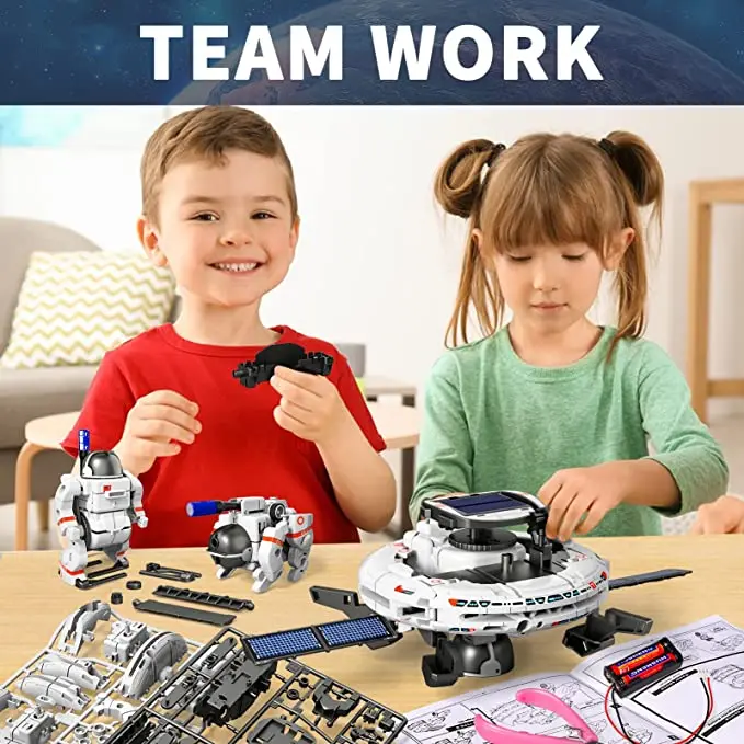 12 in 1 Science Experiment Sol - Science Project Robot reseña y precio
