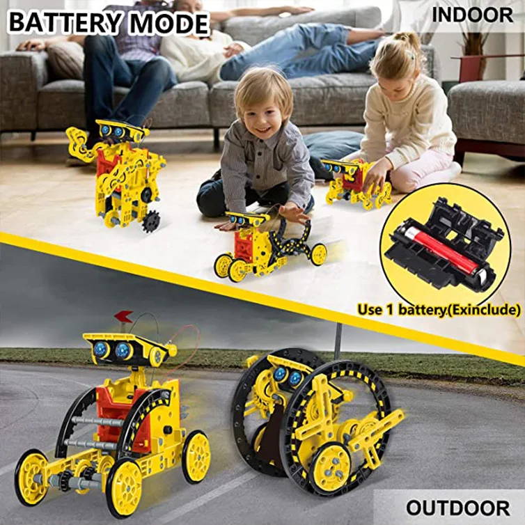 12 in 1 Science Experiment Sol - Science Project Robot reseña y precio