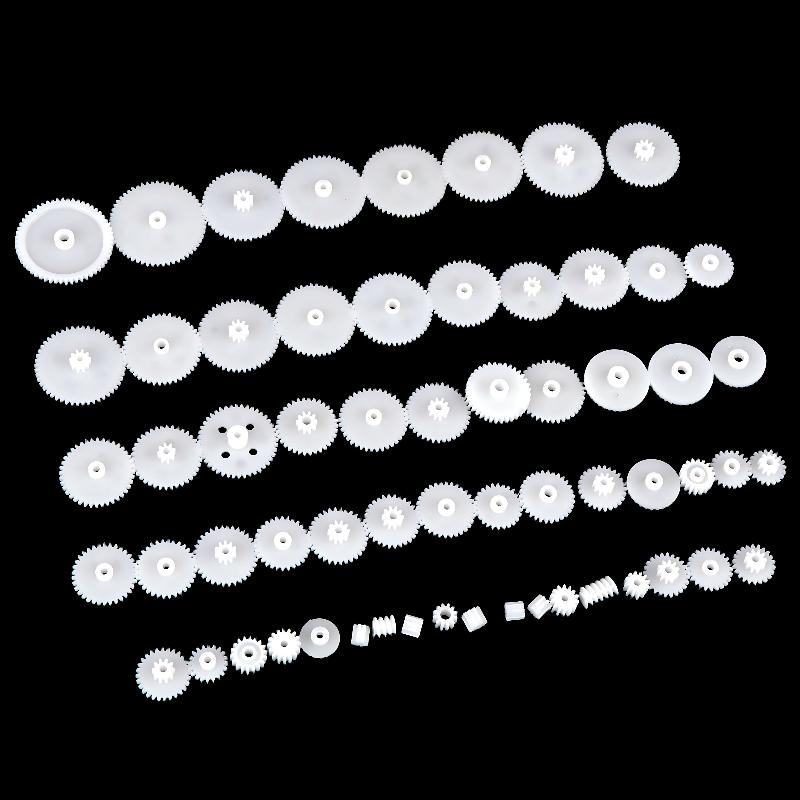 [BBA]58Pcs/set Plastic Gear Ki - Science Project Robot reseña y precio