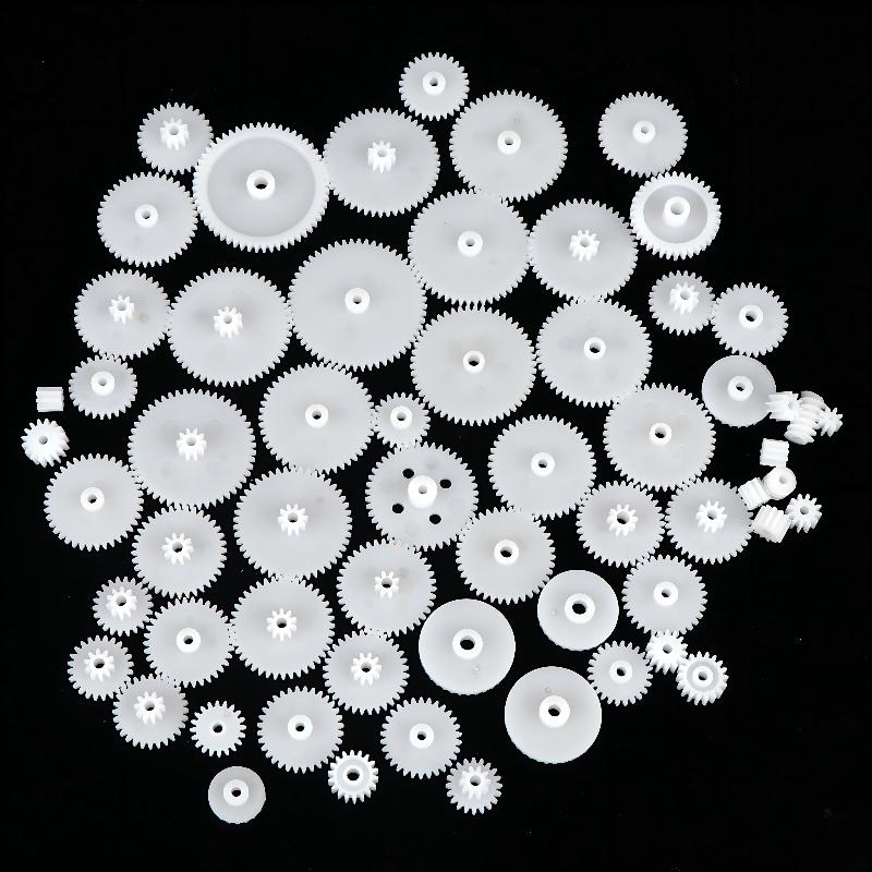 [BBA]58Pcs/set Plastic Gear Ki - Science Project Robot reseña y precio