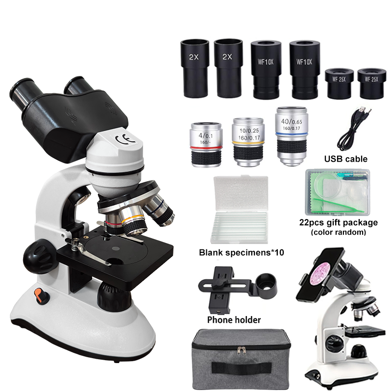Binocular Compound Microscope  - Microscope Compound 40X reseña y precio