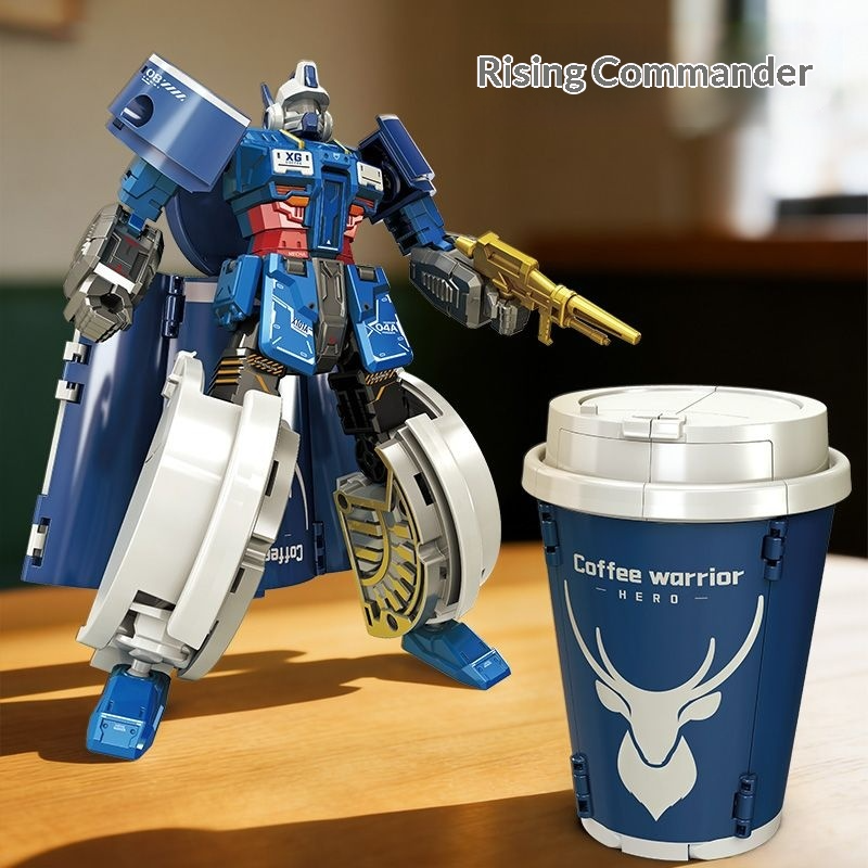Transforming toy milk tea warr - Science Robot reseña y precio