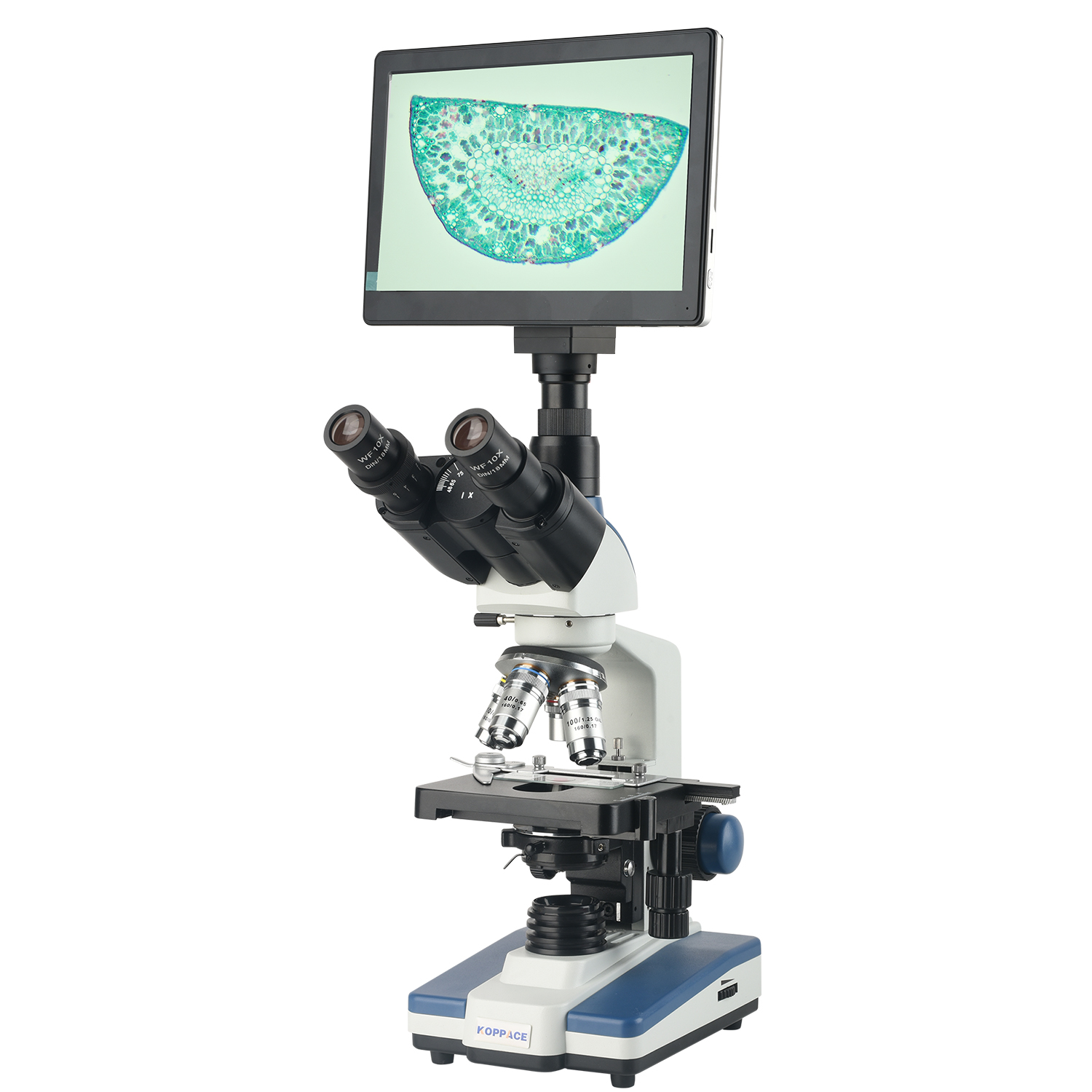 KOPPACE 40X-2500X Electron Com - Microscope Compound 40X reseña y precio