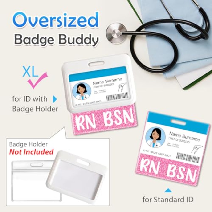 Oversized RN BSN Badge Buddy C - Science Buddy reseña y precio