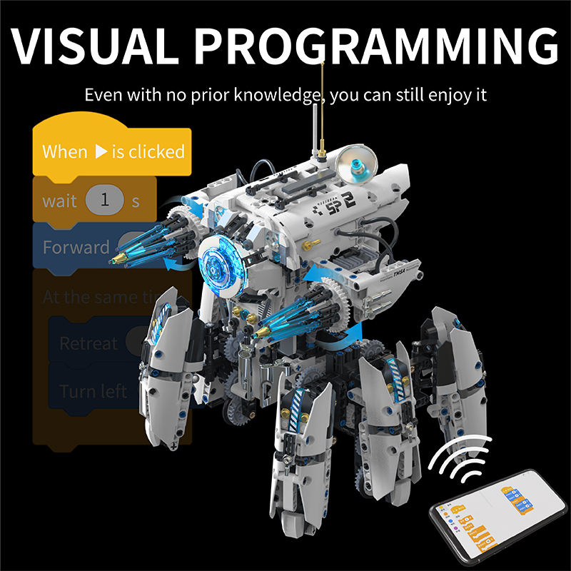 Technical Programming Hexapod  - Science Robot reseña y precio