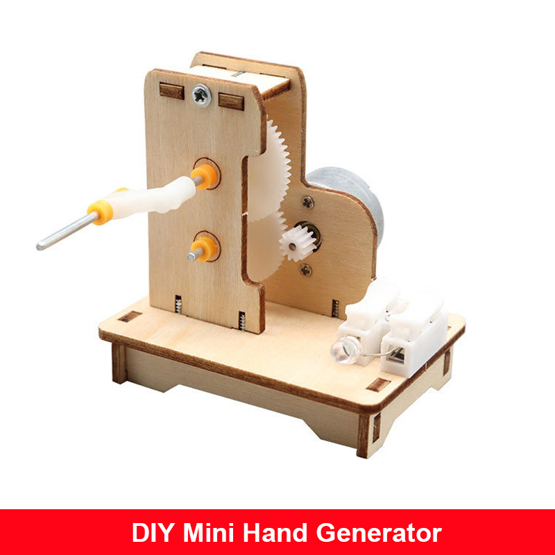 DIY Mini Hand Generator DIY Sc - Science Project Diy reseña y precio