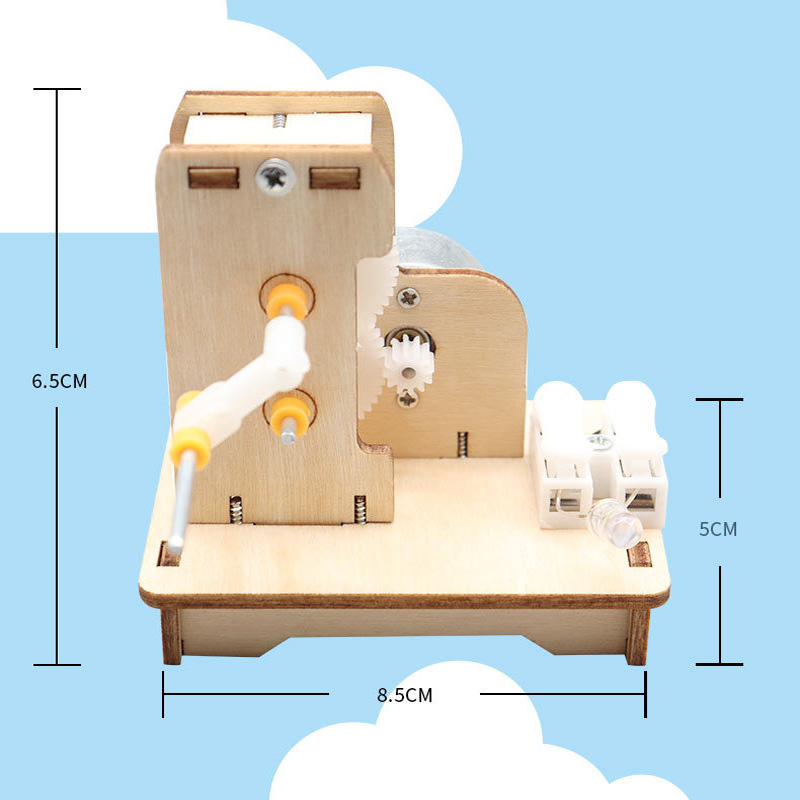 DIY Mini Hand Generator DIY Sc - Science Project Diy reseña y precio