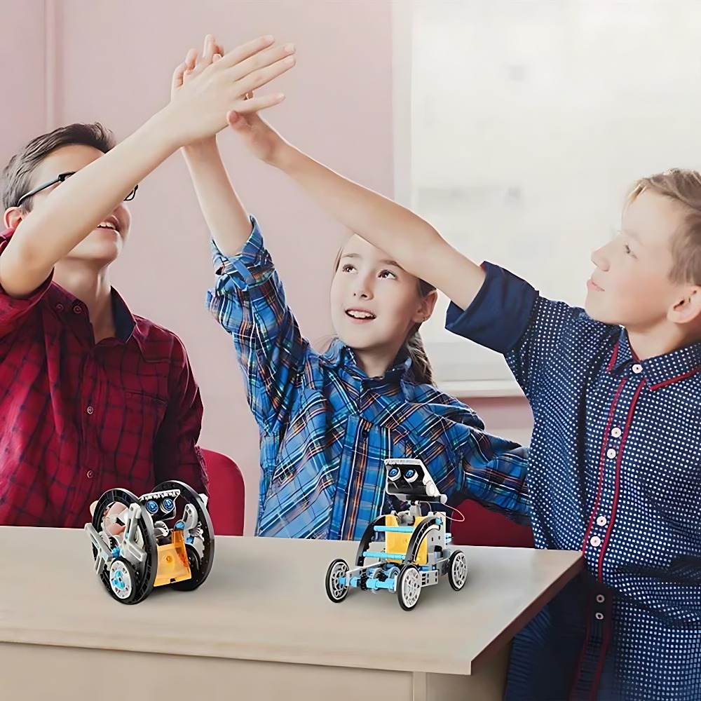 Solar Robot Building Blocks 12 - Science Robot reseña y precio