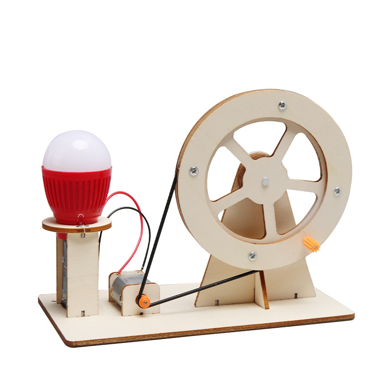 Mini DIY Hand Crank Generator  - Science Project Diy reseña y precio