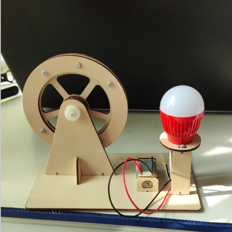 Mini DIY Hand Crank Generator  - Science Project Diy reseña y precio