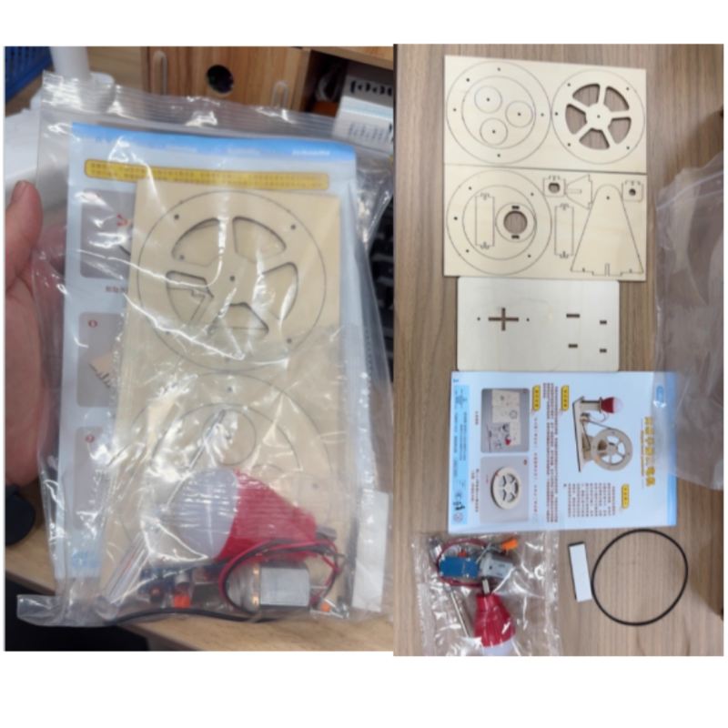 Mini DIY Hand Crank Generator  - Science Project Diy reseña y precio