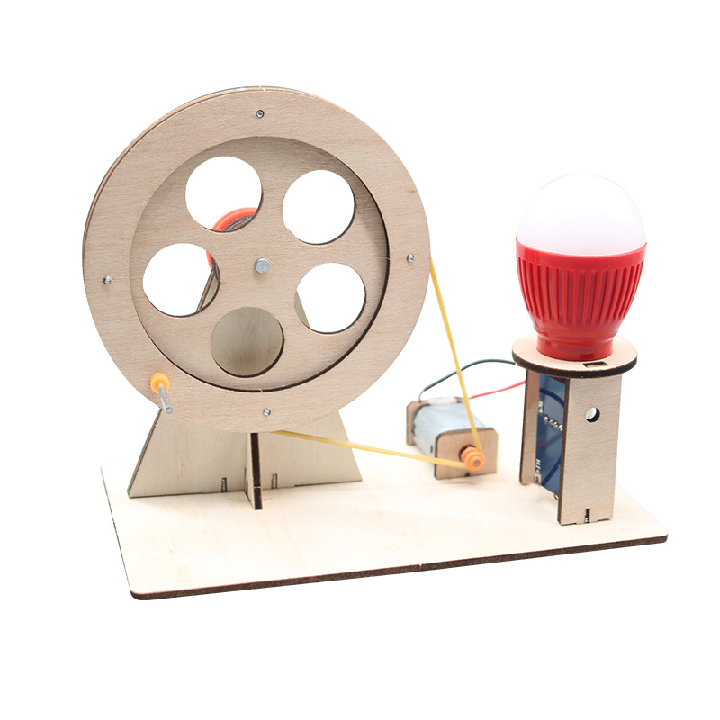 Mini DIY Hand Crank Generator  - Science Project Diy reseña y precio