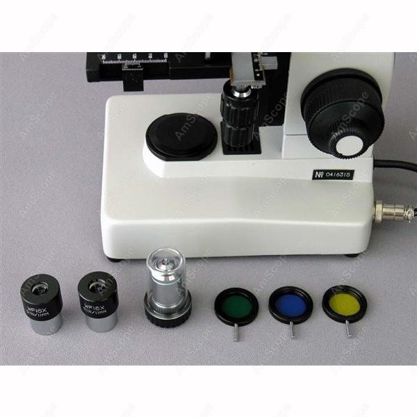 AmScope Metallurgical Trinocul - Microscope Compound 40X reseña y precio