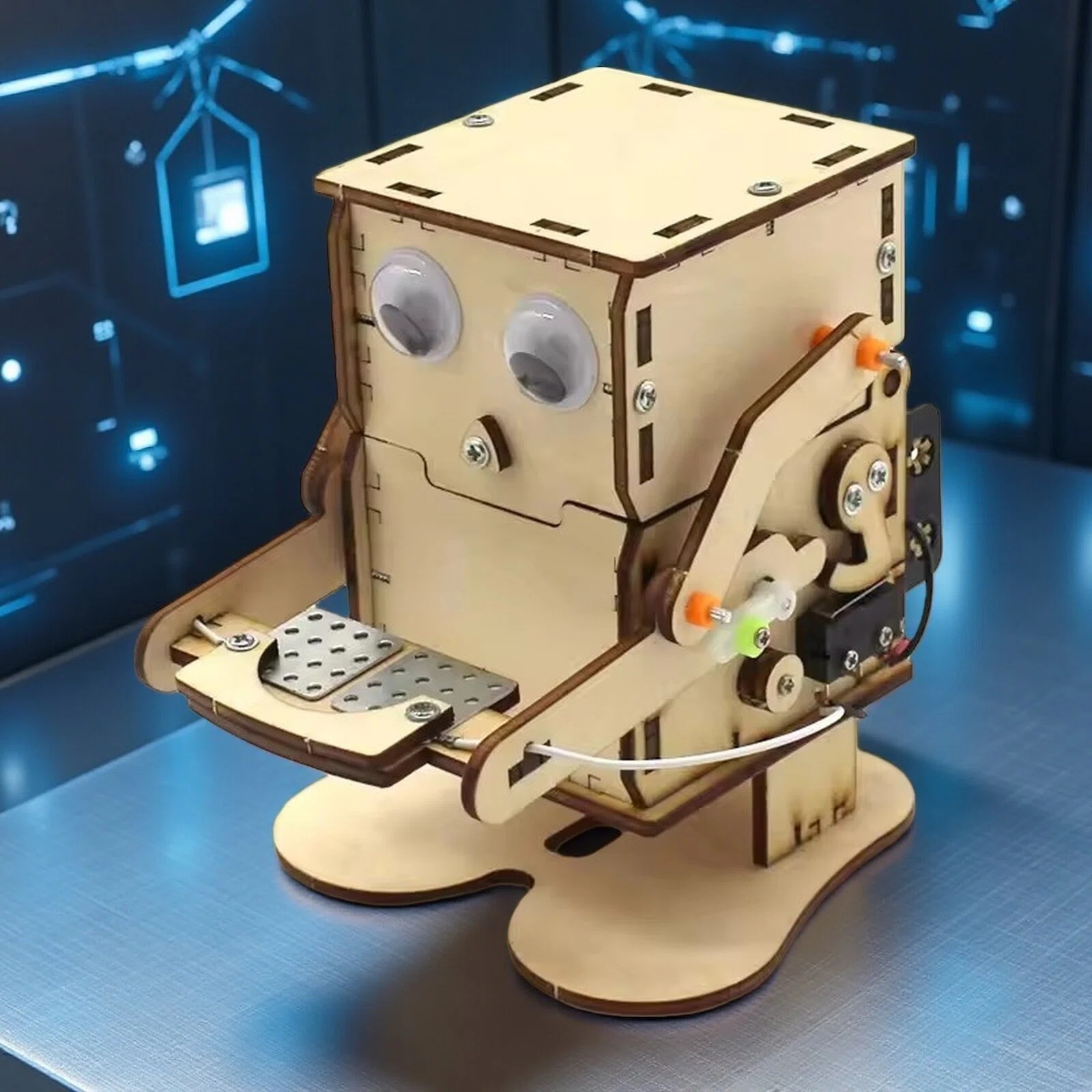 Coin Swallowing Eating Robot M - Science Robot reseña y precio