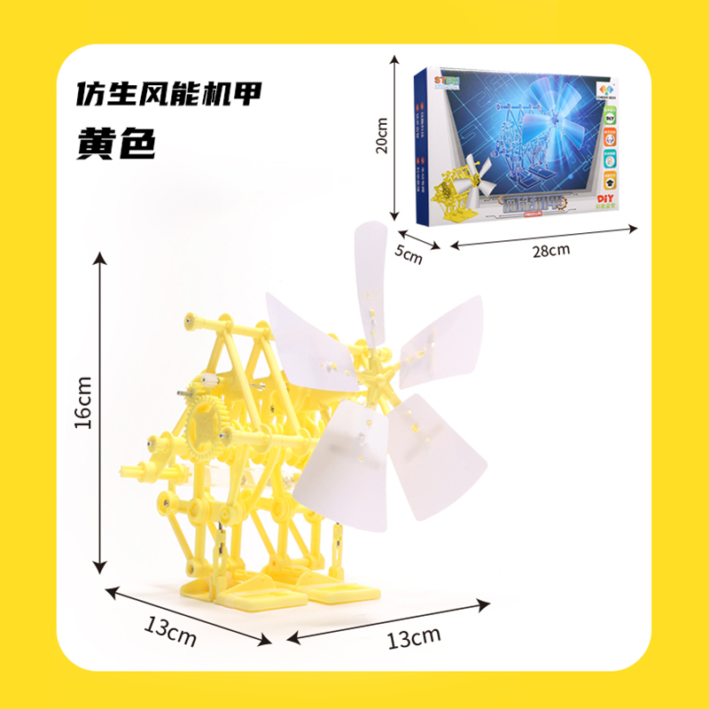Wind Energy Powered Beast Robo - Science Project Robot reseña y precio