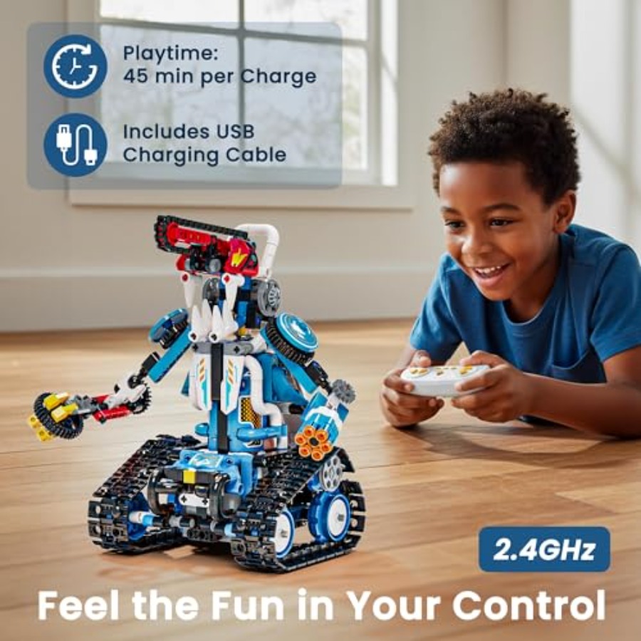 STEM Robotics Kit for 8-12: 5- - Science Project Robot reseña y precio
