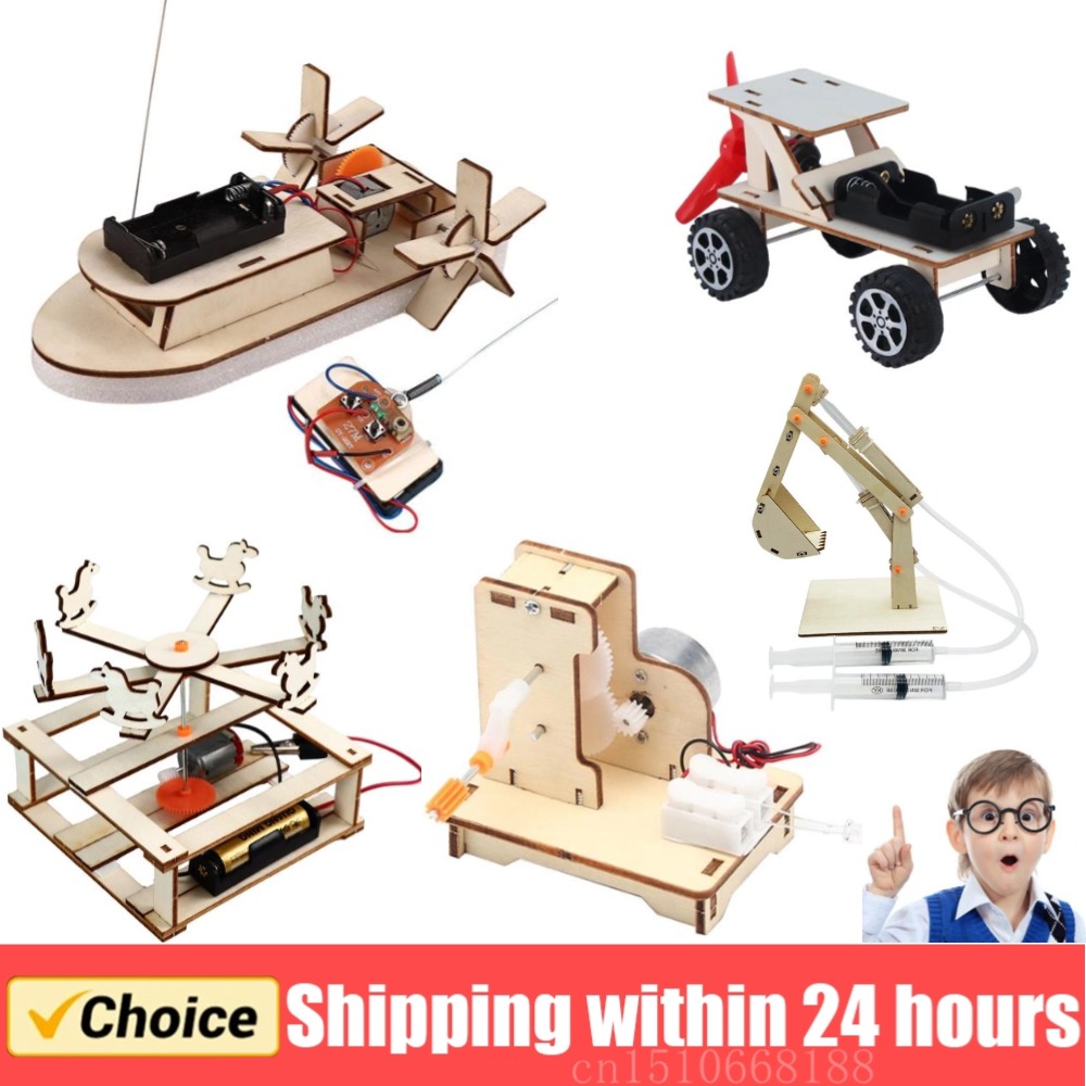 DIY Boat Model Science Toys Ki - Science Project Diy reseña y precio
