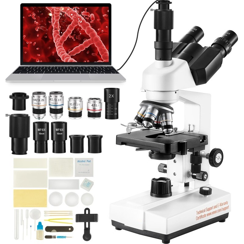 Compound Trinocular Microscope - Microscope Compound 40X reseña y precio