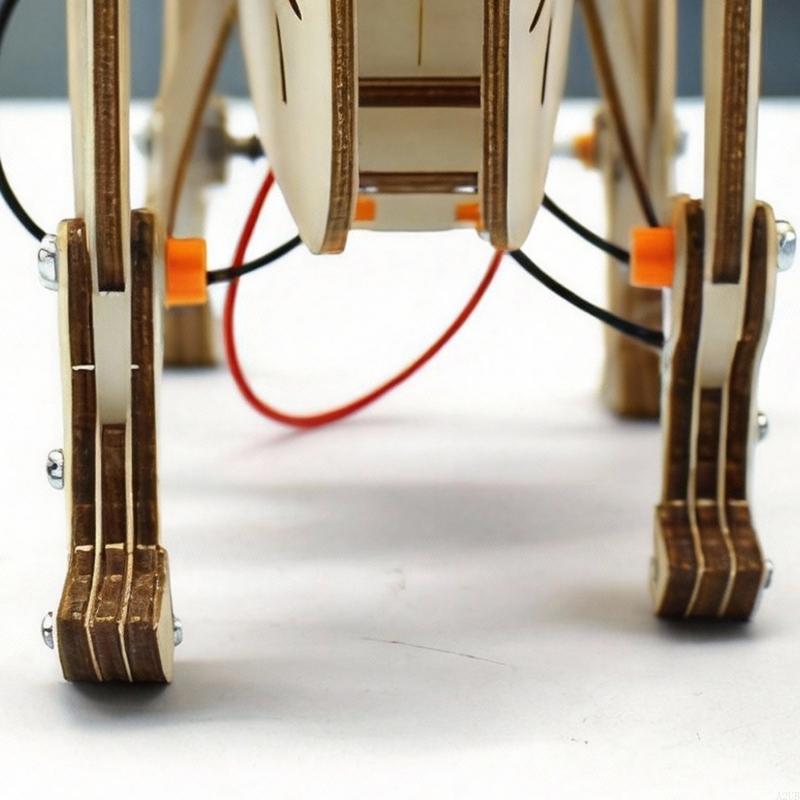 Wooden Mechanical Robot Cattle - Science Project Robot reseña y precio