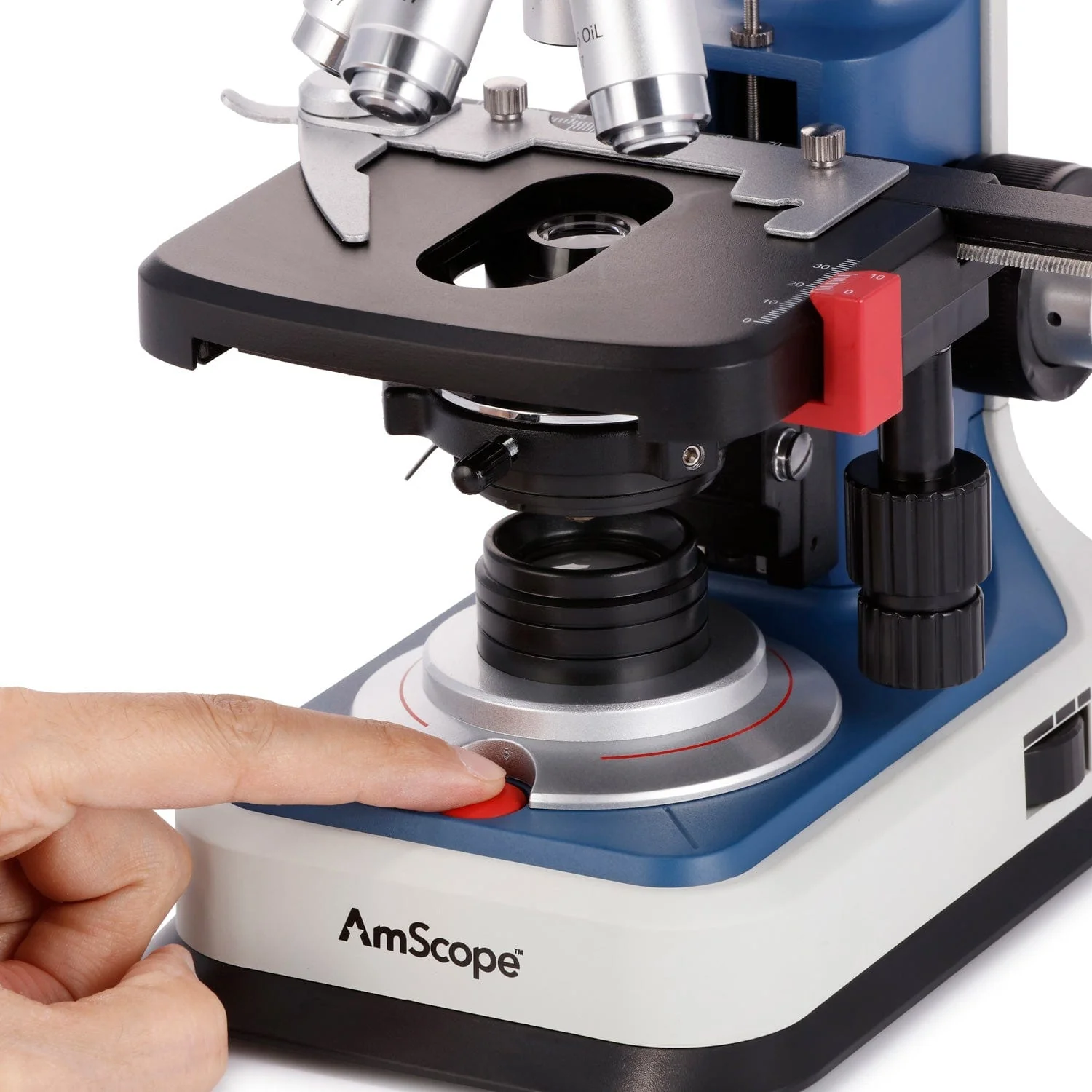 AmScope 40X-2500X USB-C Rechar - Microscope Compound 40X reseña y precio