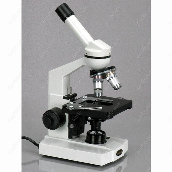 AmScope M220 Series Monocular  - Microscope Compound 40X reseña y precio