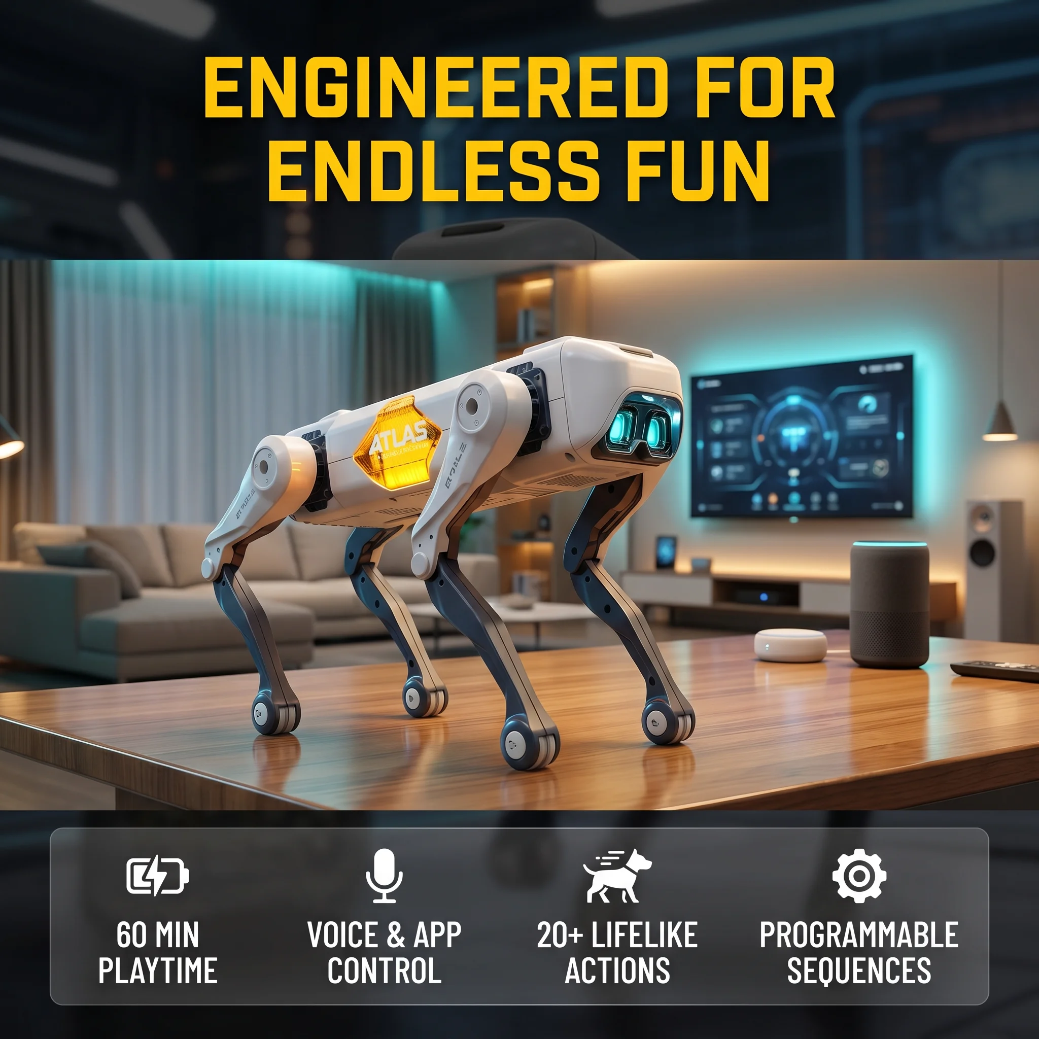 AI Smart Robot Dog, Voice & AP - Science Robot reseña y precio
