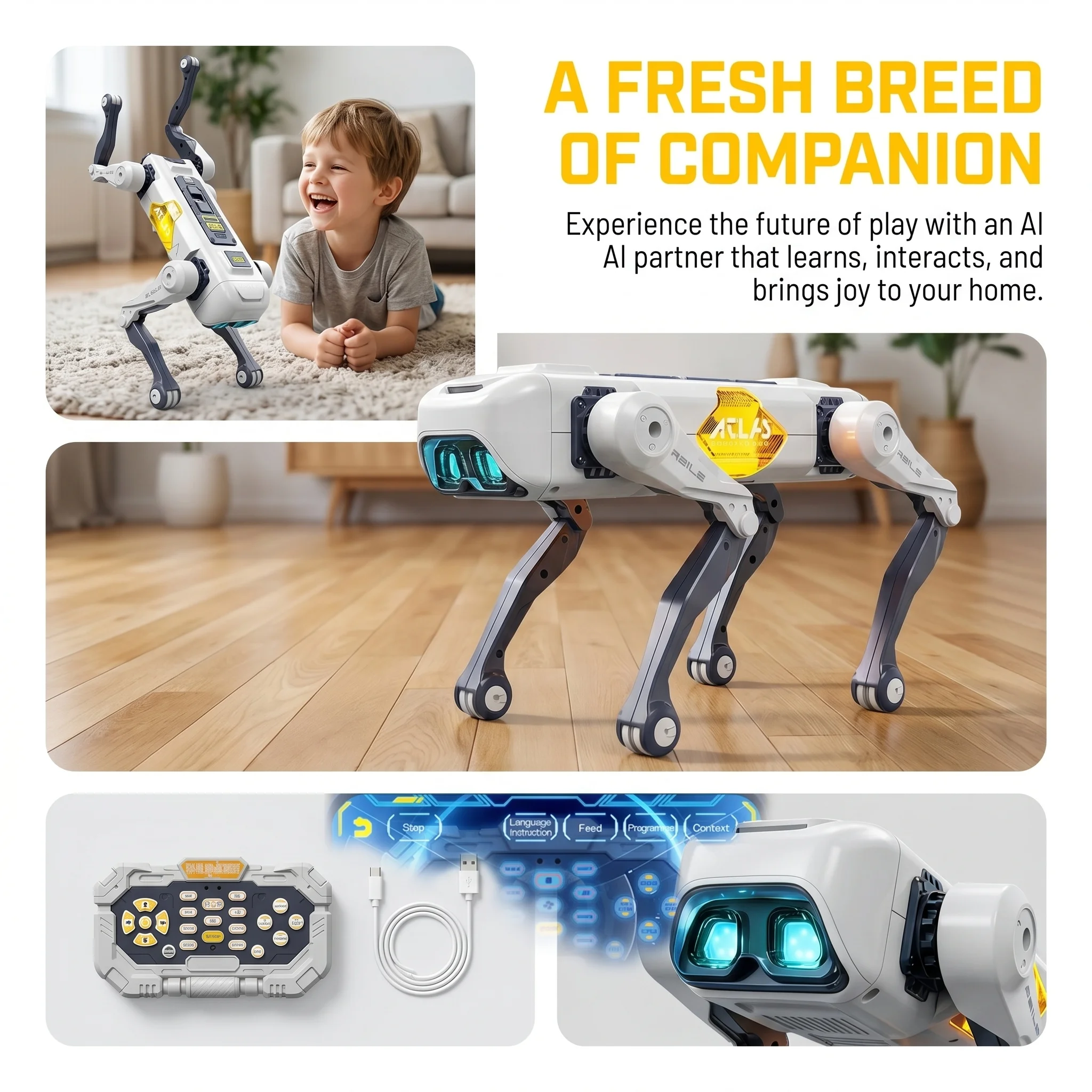 AI Smart Robot Dog, Voice & AP - Science Robot reseña y precio