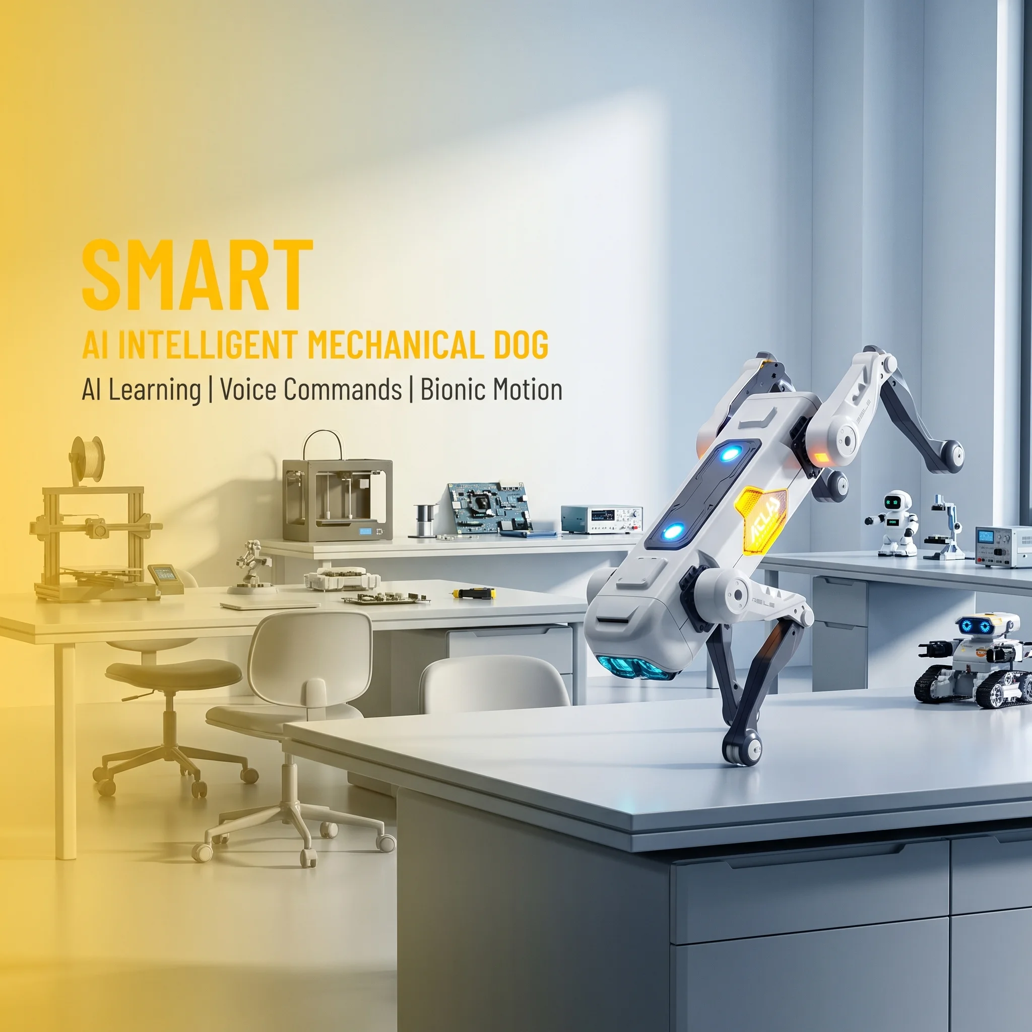 AI Smart Robot Dog, Voice & AP - Science Robot reseña y precio