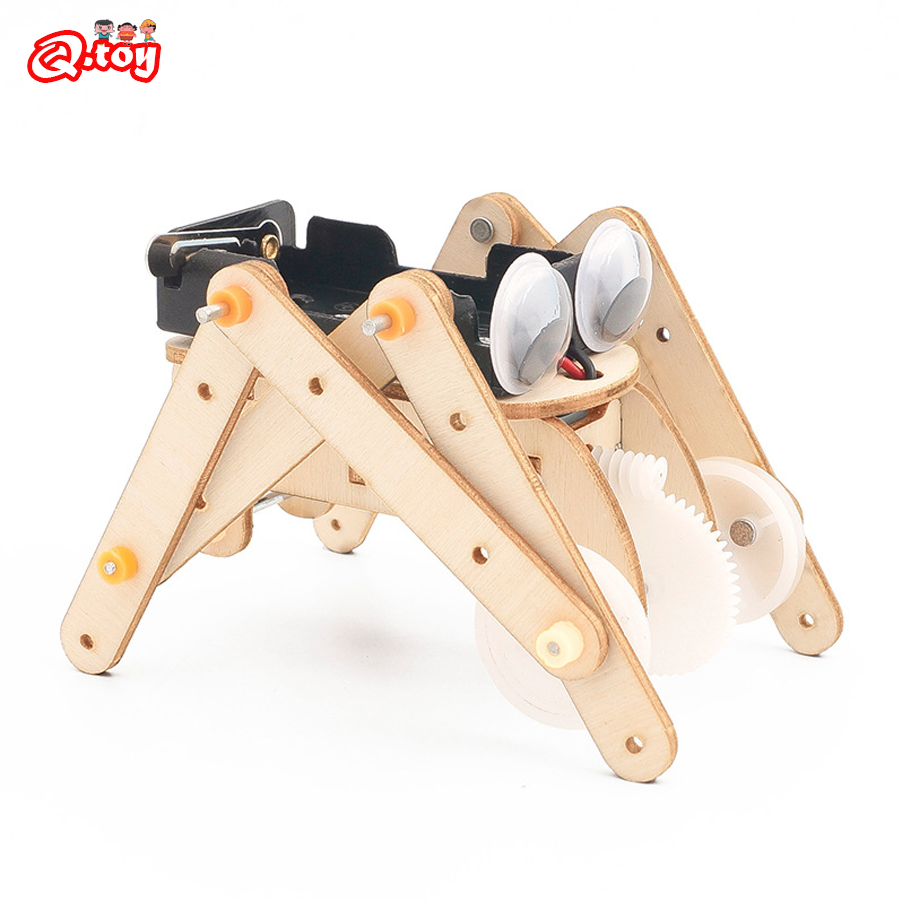 DIY Spider Robot STEM Toys Tec - Science Project Robot reseña y precio