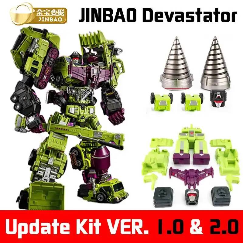 Jinbao Devastator Update Kit P - Science Robot reseña y precio