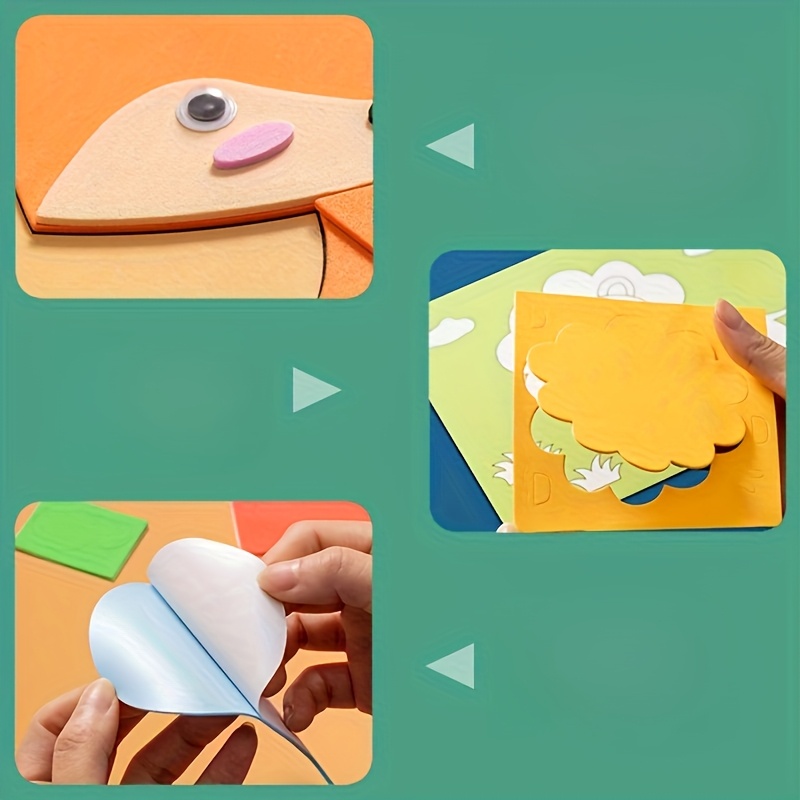 3D Stickers for Kids, Disposab - Science Project Diy reseña y precio
