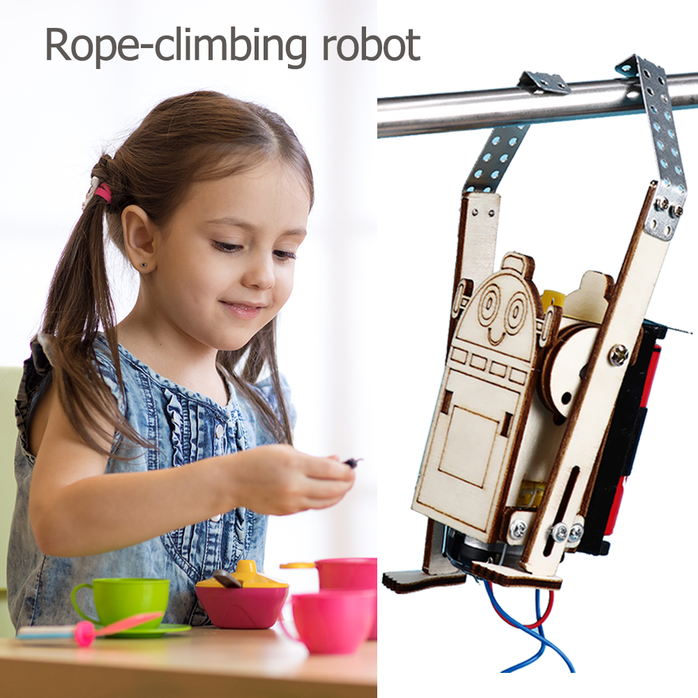 DIY Assembly Climbing Robot Mo - Science Project Robot reseña y precio