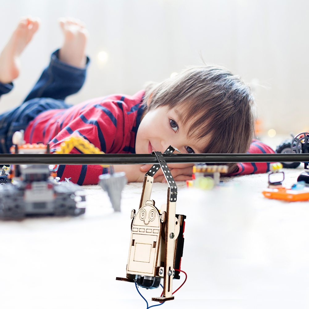 DIY Assembly Climbing Robot Mo - Science Project Robot reseña y precio