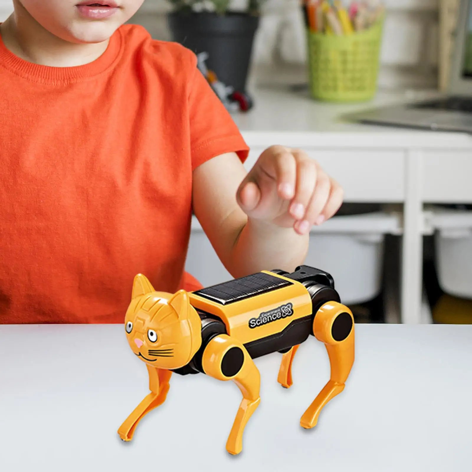 2IN1 Solar Robot Dog Replaceab - Science Project Robot reseña y precio